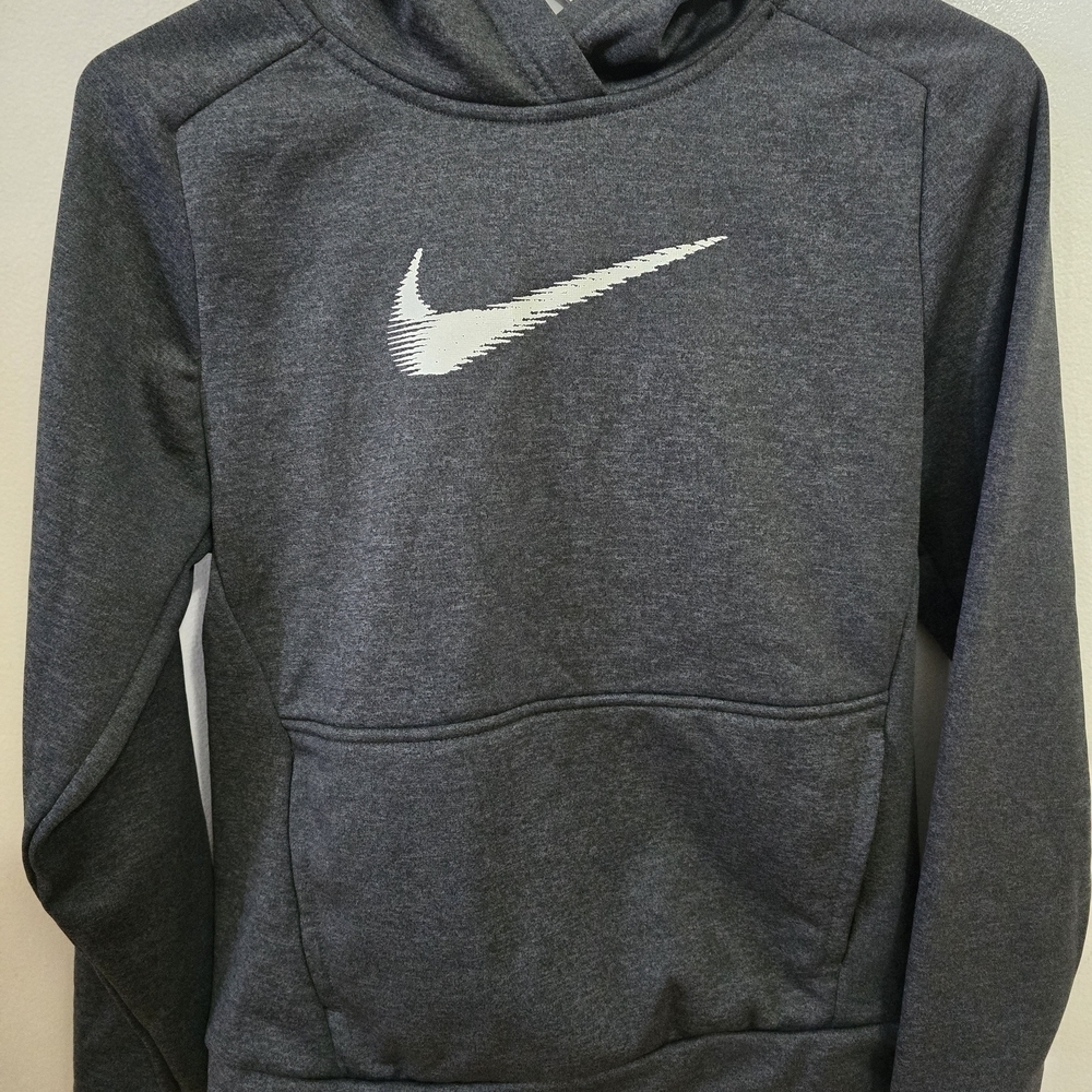 Nike Kids Gray Hoodie - Picture 2 of 7